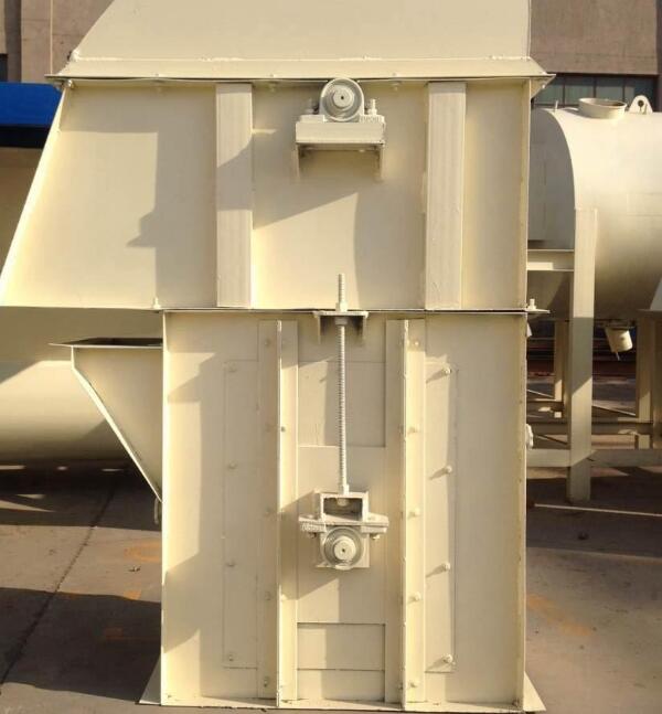 垂直斗式提升機(jī)料斗接觸殼體如何解決？